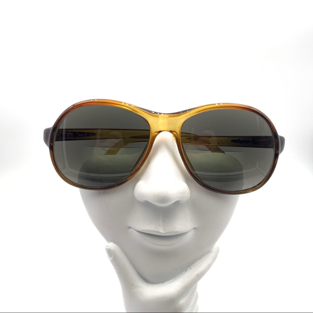 Vintage Terri Brogan 8708 Brown Translucent Frames